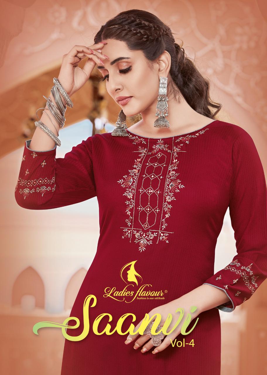 Saanvi Vol 4 by Ladies Flavour